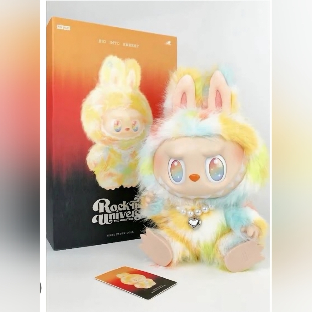 Rock the Universe Rainbow Plush Vinyl Doll - Multicolor